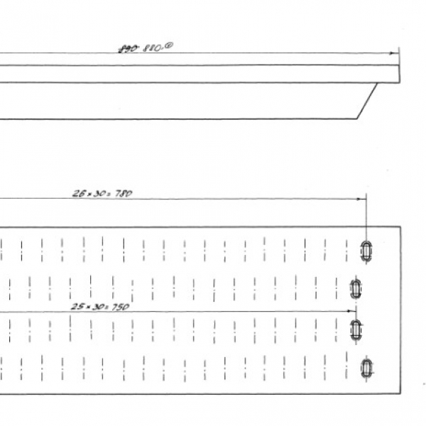 Колосник 530x250 ТМ-2-1-35